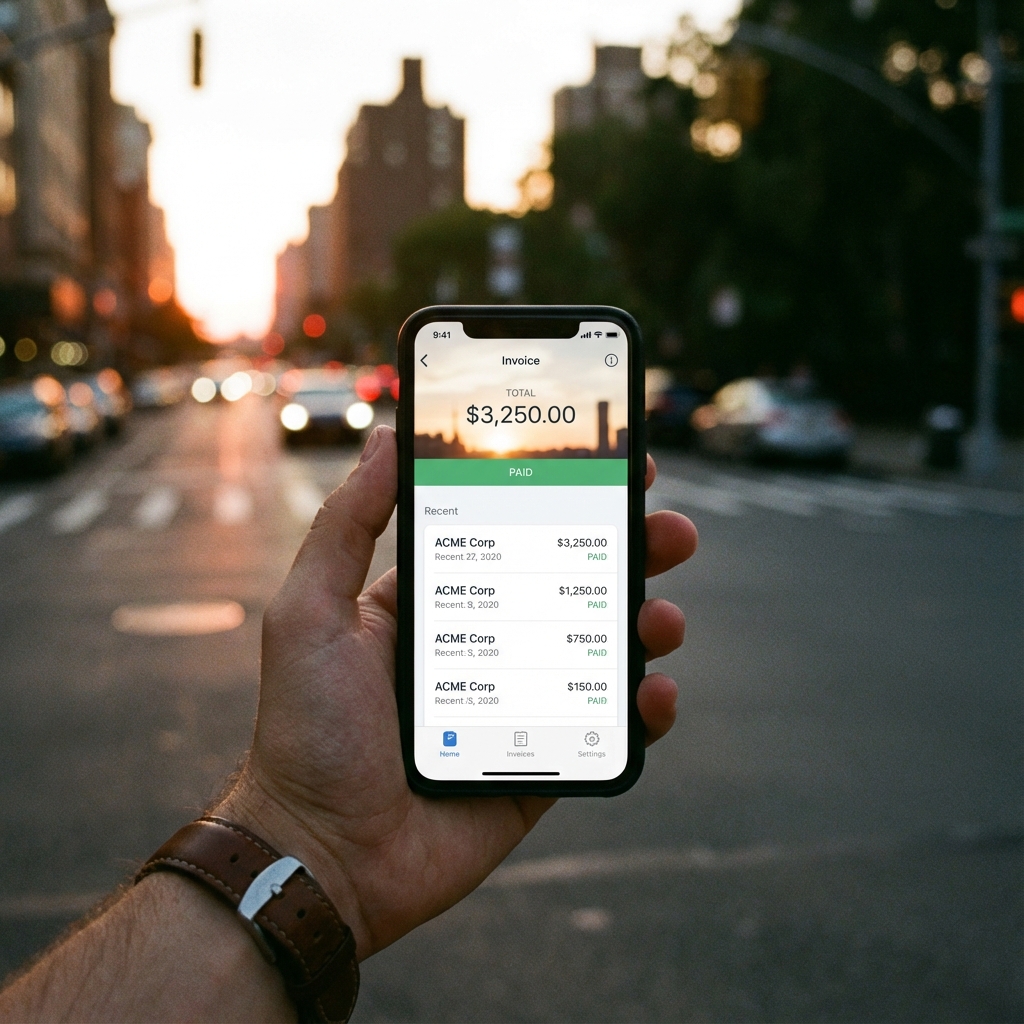 Forgot to Bill? Send an Invoice from Your Phone Right Now (2025 Guide)